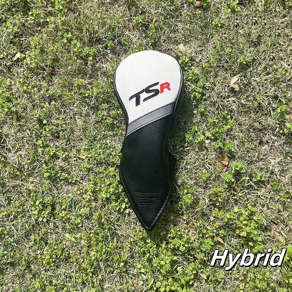 TSR Golf Club Head Cover for Fairway Driver Hybrids Leather Waterproof Limited Golf Accessories
